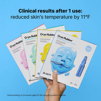 Thumbnail for Dr.Jart+ Cryo Rubber Brightening Korean Face Mask with Niacinamide| Korean Skin Care | Travel Size, 1 Pack