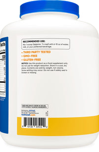 Thumbnail for Nutricost Whey Protein Powder Pineapple (5 LBS) - Gluten-Free, GMO-Free, from Whey Protein Concentrate