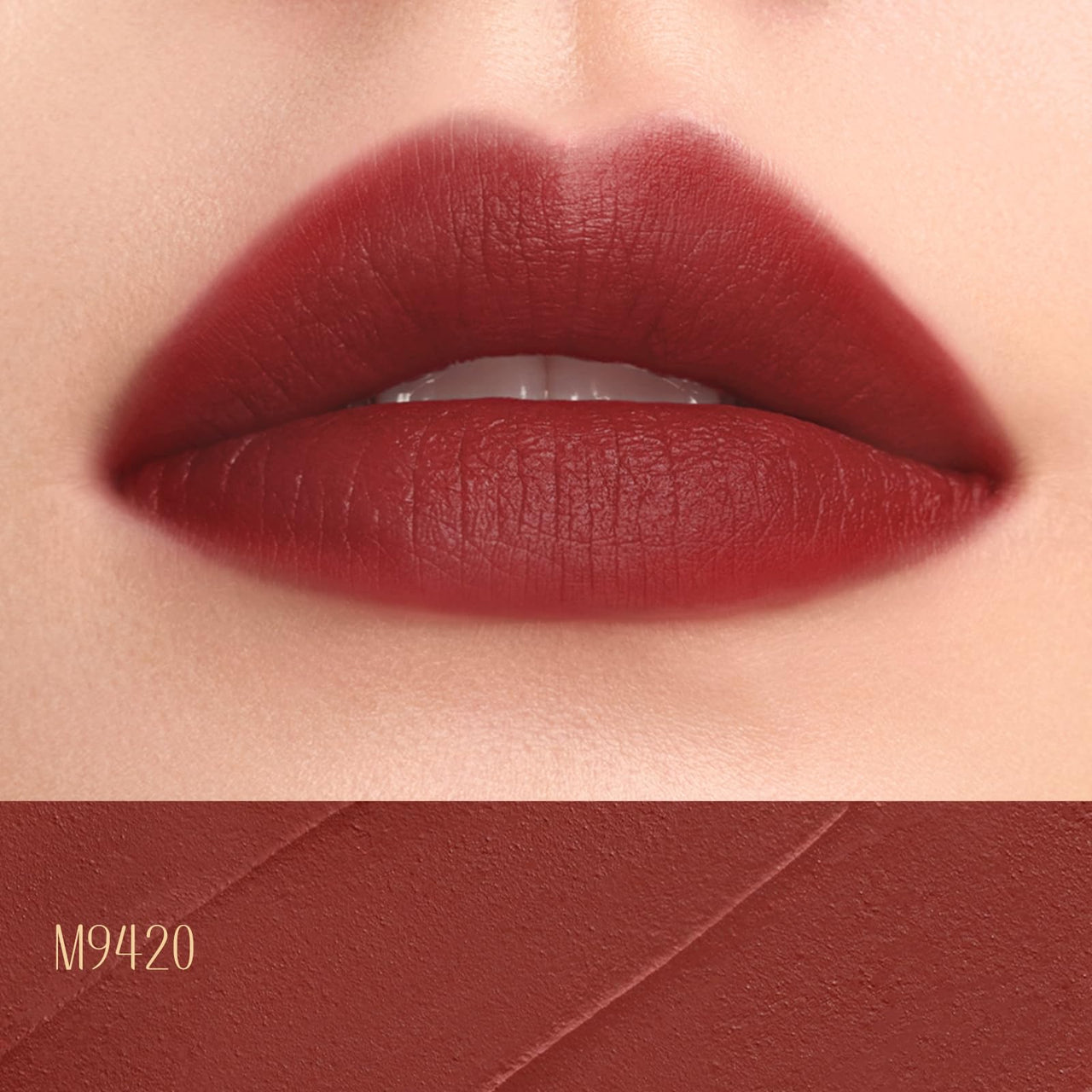FLORASIS Blooming Rouge Love Lock Lipstick Long-Lasting Sculpting Lipstick Misty Matte Finish Lightweight Nourishing for Everyday Use (M9420 Just Love You)