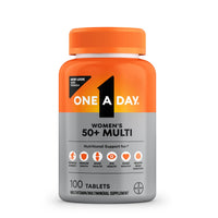 Thumbnail for One A Day Multivitamin for Women 50 and Over Tablets, Womens Multivitamin 50 plus with Vitamins D, C, E, Zinc & Biotin, Daily Vitamins for Woman 50+, 100 Ct (Packaging May Vary)