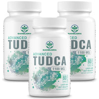 Thumbnail for Sambugra TUDCA Liver Supplements 1100mg, 3rd Party Tested Ultra Strength Bile Salt TUDCA Supplement, Liver Support for Detox Cleanse and Repair, 180 Capsules