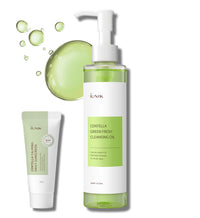 Thumbnail for IUNIK Centella Asiatica Cleansing Oil - Pore & Sebum Control Oil Cleanser | Makeup & Sunscreen Remover for Women & Men Dry Oily Sensitive Acne-prone Skin Gentle Face & Body Wash Korean Skincare