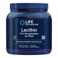 Thumbnail for Life Extension Lecithin, Promotes Healthy Cell Structure and Function in The Brain, Gluten Free, Non-GMO, Vegetarian, 454 Grams