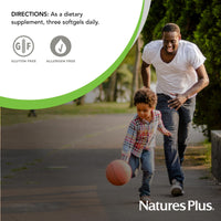 Thumbnail for NaturesPlus Hema-Plex Iron - 60 Fast-Acting Softgels - 85 mg Iron + Vitamin C & Bioflavonoids for Healthy Red Blood Cells - Gluten Free - 20 Servings