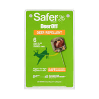 Thumbnail for Safer Brand Deer-Off Deer Repellent Stations - 6 Waterproof Repelling Stakes for Gardens and Lawns - All Season Protection - 5962 - 6 Pack