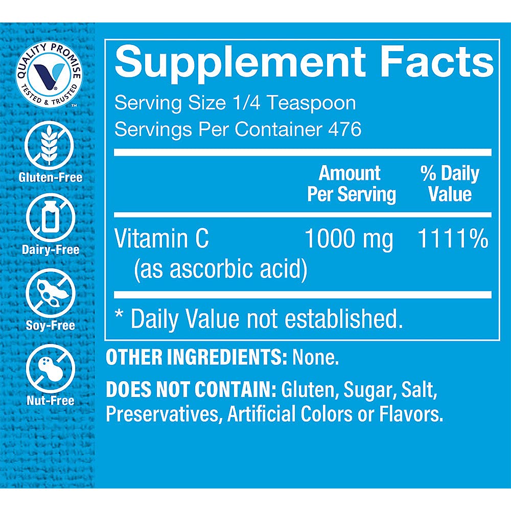 The Vitamin Shoppe Vitamin C 1,000MG - Immune Support, Antioxidant Protection & Collagen Formation, Daily Vitamin