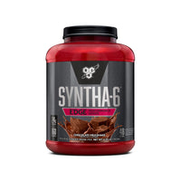 Thumbnail for BSN SYNTHA-6 EDGE Protein Powder, Chocolate Flavored Powder with Hydrolyzed Whey, Micellar Casein, for Muscle Gain, Low Sugar, 24g Protein, Chocolate Milkshake, 48 Servings, 4.23 Pound (Pack of 1)