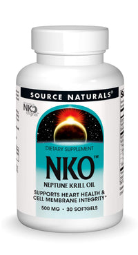 Thumbnail for Source Naturals NKO Neptune Krill Oil 500mg - 30 Softgels