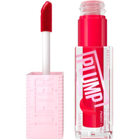 Thumbnail for MAYBELLINE Lifter Gloss Lifter Plump, Plumping Lip Gloss with Chili Pepper and 5% Maxi-Lip, Red Flag, Sheer Red, 1 Count