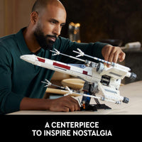 Thumbnail for LEGO Star Wars Ultimate Collector Series X-Wing Starfighter Building Set for Adults, Star Wars Collectible for Build and Display with Luke Skywalker Minifigure, Fun Gift Idea for Fans, 75355