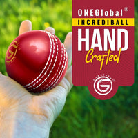 Thumbnail for Soft Rubber Cricket Ball for Practice | Outdoor & Indoor Cricket Ball with Soft Core & Stitched Seam | Realistic Feel, True Bounce & Swing for Practice, Coaching, Honing Skills & Family Fun (1-RED)