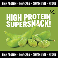 Thumbnail for The Only Bean Crunchy Roasted Edamame Snacks (Wasabi Soy Sauce), Healthy High Protein Snacks, Low Carb, Keto Friendly, Gluten Free, Vegan, Lunch, Office, Adults and Kids, 0.9 Ounce (Pack of 10)