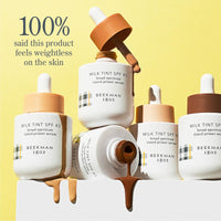 Thumbnail for Beekman 1802 Milk Tint Face Primer with SPF 43, Deep - Oxybenzone Free - 1 oz - Tinted Mineral SPF, Makeup Primer & Moisturizer - Blends Seamlessly - Good for Sensitive Skin - Cruelty Free
