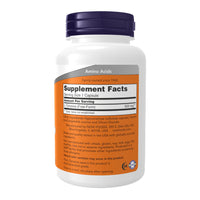 Thumbnail for NOW Supplements, L-Tyrosine 500 mg, Supports Mental Alertness*, Neurotransmitter Support*, 120 Capsules