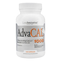 Thumbnail for Lane Innovative - AdvaCAL 1000, Advanced Calcium Supplement, Easy to Swallow Extra Small Capsule, Supports Increased Bone Density (50 Servings)