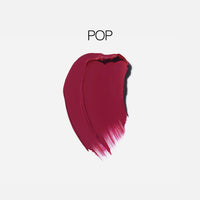Thumbnail for Saie Lip Blur Soft Matte Lipstick - Long Lasting Lipstick with Hydrating, Buildable Coverage - Enriched with Hyaluronic Acid + Softening Jojoba to Nourish Lips - Pop (0.07 oz)