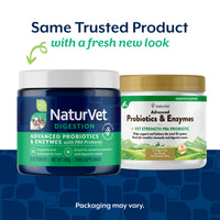 Thumbnail for NaturVet – Advanced Probiotics & Enzymes - Plus Vet Strength PB6 Probiotic | Supports and Balances Pets with Sensitive Stomachs & Digestive Issues | for Dogs & Cats (8 oz)