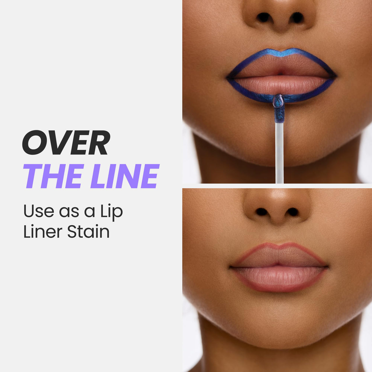 Wonderskin Wonder Blading Peel and Reveal Lip Liner Stain Masque – Long-Lasting Waterproof Tint, Transfer-Proof Matte Finish, Peel Off Makeup (Romance Stain & Go)