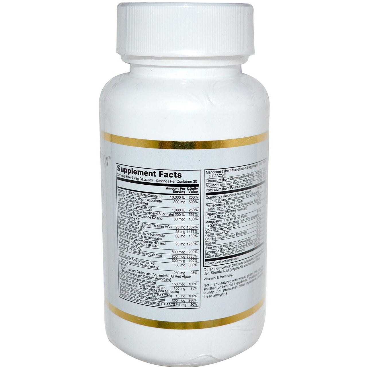 California Gold Nutrition, Women's Multi, 120 Veggie Caps