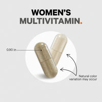 Thumbnail for Codeage Women’s Daily Multivitamin, 25+ Vitamins & Minerals, Fermented, Organic Whole Foods, Probiotics Supplement - Vitamin A, B, C, D, E & K, Omega 3, Zinc – Vegan - 2 Pack