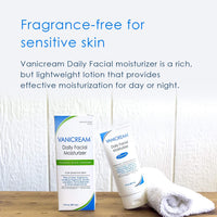 Thumbnail for Vanicream Daily Facial Moisturizer With Ceramides and Hyaluronic Acid - Formulated Without Common Irritants for Those with Sensitive Skin, 3 fl oz (Pack of 1)