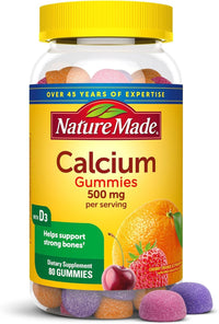 Thumbnail for Nature Made Calcium Adult Gummies, 80 Count (Pack of 3)