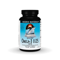 Thumbnail for Source Naturals Arctic Pure Omega-3 Fish Oil, Maximum Strength EPA/DHA for Heart, Joint, Brain, and Immunity - 1125mg - 60 Softgels