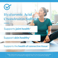 Thumbnail for Doctor's Best Hyaluronic Acid with Chondroitin Sulfate, Featuring BioCell Collagen, Non-GMO, Gluten Free, Soy Free, Joint Support, 180 Count (Pack of 1)