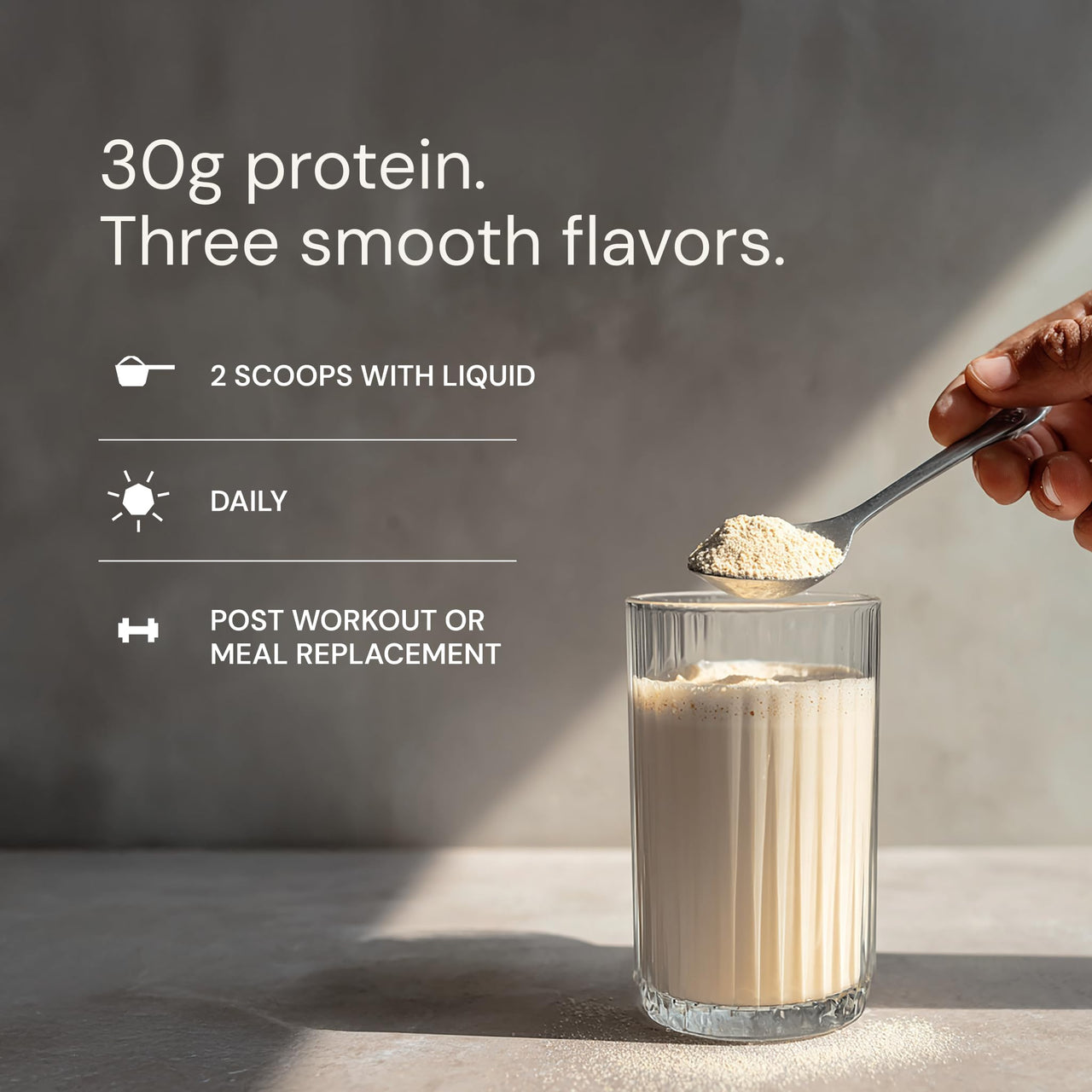 Blueprint Bryan Johnson Vegan Protein Meal Replacement – Plant Based Hemp Protein with 30g Protein Per Serving – Low Calorie, Chai Flavored Protein for Women & Men – Dairy Free– 15 Servings