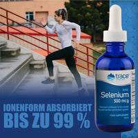 Thumbnail for Trace Minerals Liquid Ionic Selenium - High-Absorption Selenium Supplement for Daily Immune Support - Hormone & Antioxidant Support - Gluten-Free - Vegan - Non-GMO - 2 fl oz (48 Servings, 1 Pack)