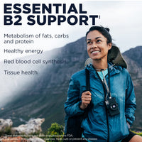 Thumbnail for KAL Vitamin B2 100mg, Riboflavin B2, Healthy Energy and Metabolism Supplement, Red Blood Cell Synthesis Support, Enhanced Absorption ActivTabs, Vegan, 60-Day Guarantee, 60 Servings, 60 Tablets