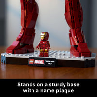 Thumbnail for LEGO Marvel Iron Man Mark 3 Collectors’ Edition Building Set - Poseable Super Hero Construction Kit W/Mark 3 Minifigure for Adults, Ages 18+ - Collectible Gift Idea for Birthdays - 76344