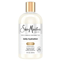 Thumbnail for Shea Moisture Daily Hydration Shampoo Virgin Coconut Oil for All Hair Types Sulfate-Free 13 oz