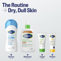 Thumbnail for Cetaphil Body Lotion, Advanced Radiance Lotion with Shea Butter for Dry, Sensitive Skin, 8 oz Pack of 3, Fragrance Free, Hypoallergenic, Non-Comedogenic