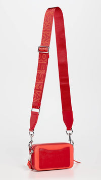 Thumbnail for Marc Jacobs Women's The Snapshot Bag, Electric Orange Multi, One Size