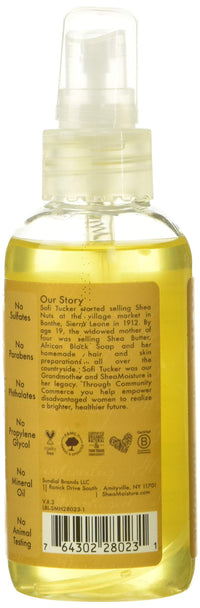 Thumbnail for SheaMoisture Hair Styling Agent, Raw Shea Butter Reconstructive Finishing Elixir Hair Oil for Dry Hair, 4 oz