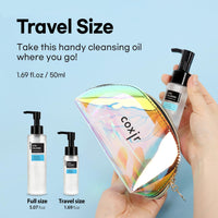 Thumbnail for coxir ULTRA HYALURONIC CLEANSING OIL, Travel-Size, Korean Facial Cleanser l Blackhead, Makeup Removal with Hyaluronic Acid, Cruelty Free, No Mineral Oil [1.69fl.oz (Pack of 1)]