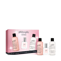 Thumbnail for philosophy Amazing Grace 0.5 fl oz EDT + 3 fl oz Shower Gel + 3 fl oz Body Emulsion 3-pc Set (Holiday FY26)