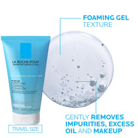 Thumbnail for La Roche-Posay Toleraine Skin Care Set, Double Repair Face Moisturizer 100ml & Purifying Foaming Facial Cleanser 50ml, Oil Free Moisturizer & Face Wash For Oily Skin, Formulated with Niacinamide