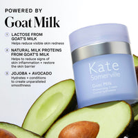 Thumbnail for Kate Somerville Goat Milk Moisturizing Cream - Deeply Hydrating Daily Face Moisturizer for Dry, Tight, and Sensitive Skin, 1.7 Fl Oz