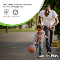 Thumbnail for NaturesPlus Natural Beta Carotene - 25,000 IU Vitamin A & Vitamin E - 90 Softgels - Eye Supplement, Antioxidant, Aids in Free Radical & Natural Cellular Defense - Gluten Free - 90 Servings