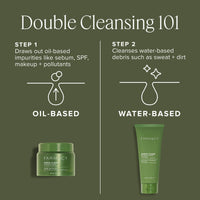 Thumbnail for Farmacy Makeup Remover Cleansing Balm - Green Clean Waterproof Makeup Remover Balm + Oil Cleanser for Face - Gently Melts Make Up + SPF - Hydrates + Softens Skin with Super Greens + Papaya (200ml)