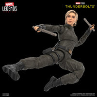 Thumbnail for Marvel Legends Series Yelena Belova and Red Guardian 2-Pack, Thunderbolts* Movie Collectible 6-Inch Action Figures