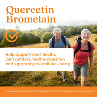 Thumbnail for Doctor's Best Quercetin Bromelain, Immunity Support Capsule, Heart, Joint & Healthy Respiratory System, Non-GMO, Vegan, Gluten Free, Soy Free,180 VC