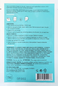 Thumbnail for Saturday Skin Intense Hydration Mask, Super Leave-on Hydrating&Replumping Face Mask for Dehydrated Skin, Refines Skin Tone & Texture Hypoallergenic, Cruelty Free(25ml/0.84 Fl Oz)