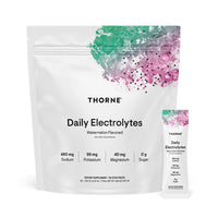 Thumbnail for THORNE - Daily Electrolytes - Zero Sugar & Low-Calorie Electrolyte Powder Drink Mix - Flavors Derived from Natural Sources - NSF Certified for Sport - Watermelon - 30 Stick Packs