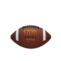 Thumbnail for WILSON GST SpeedSkin Football - Brown, Peewee Size