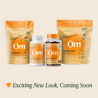 Thumbnail for OM MUSHROOM SUPERFOOD Cordyceps Mushroom Capsules Superfood Supplement, 90 Count, 30 Days, Organic Energy Supplement for Stamina and Endurance