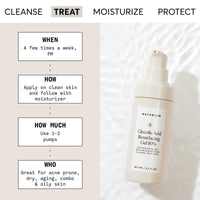 Thumbnail for Naturium Glycolic Acid Resurfacing Gel 10%, AHA Exfoliating Gel with Natural Fruit Acids, 3.0 oz