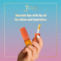 Thumbnail for Juvia's Place Magic Lip Oil - Sweet Orange - Smooth, Hydrating w/Vitamin E for Soft, Glossy, Juicy Lips - Infused with Fruit Extracts - Tinted, Shimmering, Lightweight & Non-sticky Lip Oil for Summer